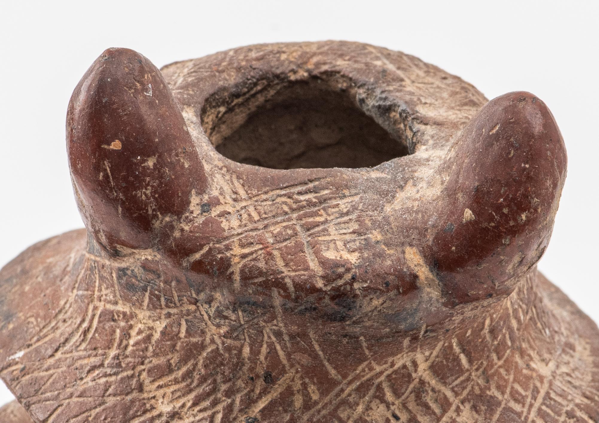 Pre-Columbian Pottery Nayarit Warrior Form Figure 3