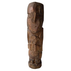 Pre Columbian Rare Lambayeque Wood Figure