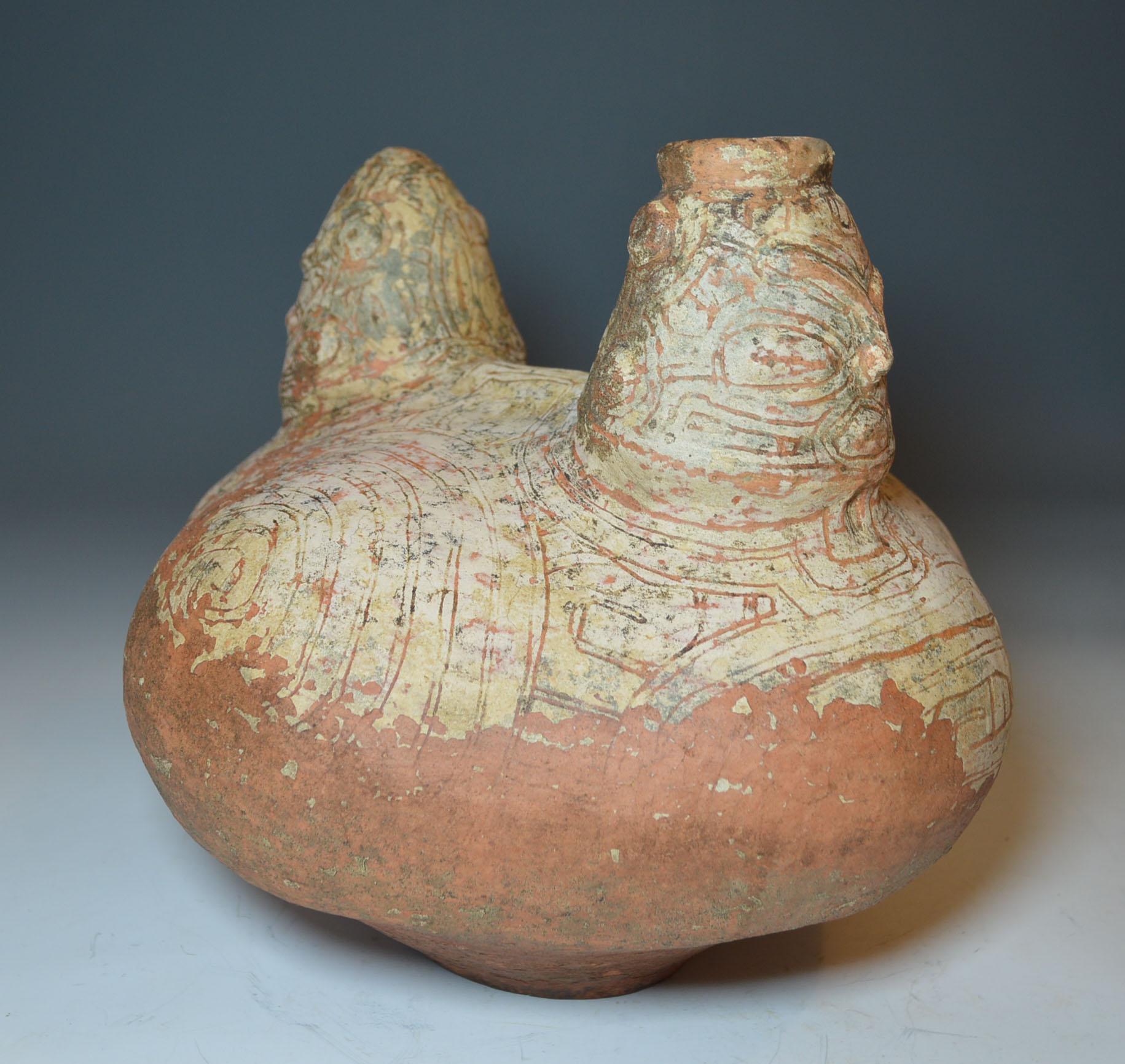 Pre Columbian Rare Large Marajoara Urn Amazonian Marajo, Brazil In Good Condition In London, GB