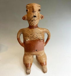 Pre Columbian Rare Large Zacatecas Figure Latin American Antiques Art