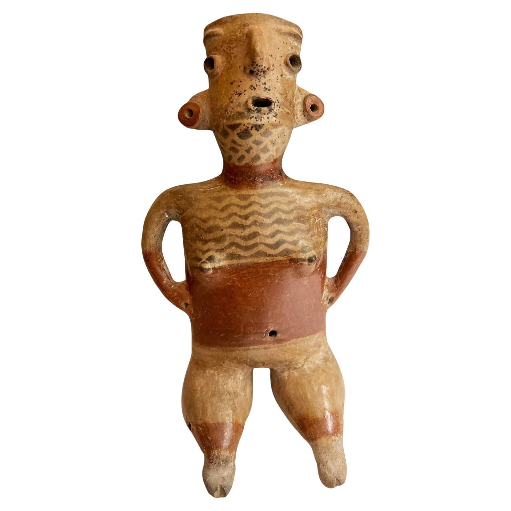 Pre-Columbian Rare Large Zacatecas Figure Latin American Antiques Arte