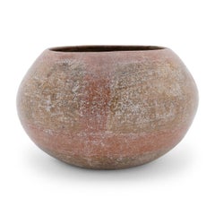 Pre-Columbian Round Redware Jar