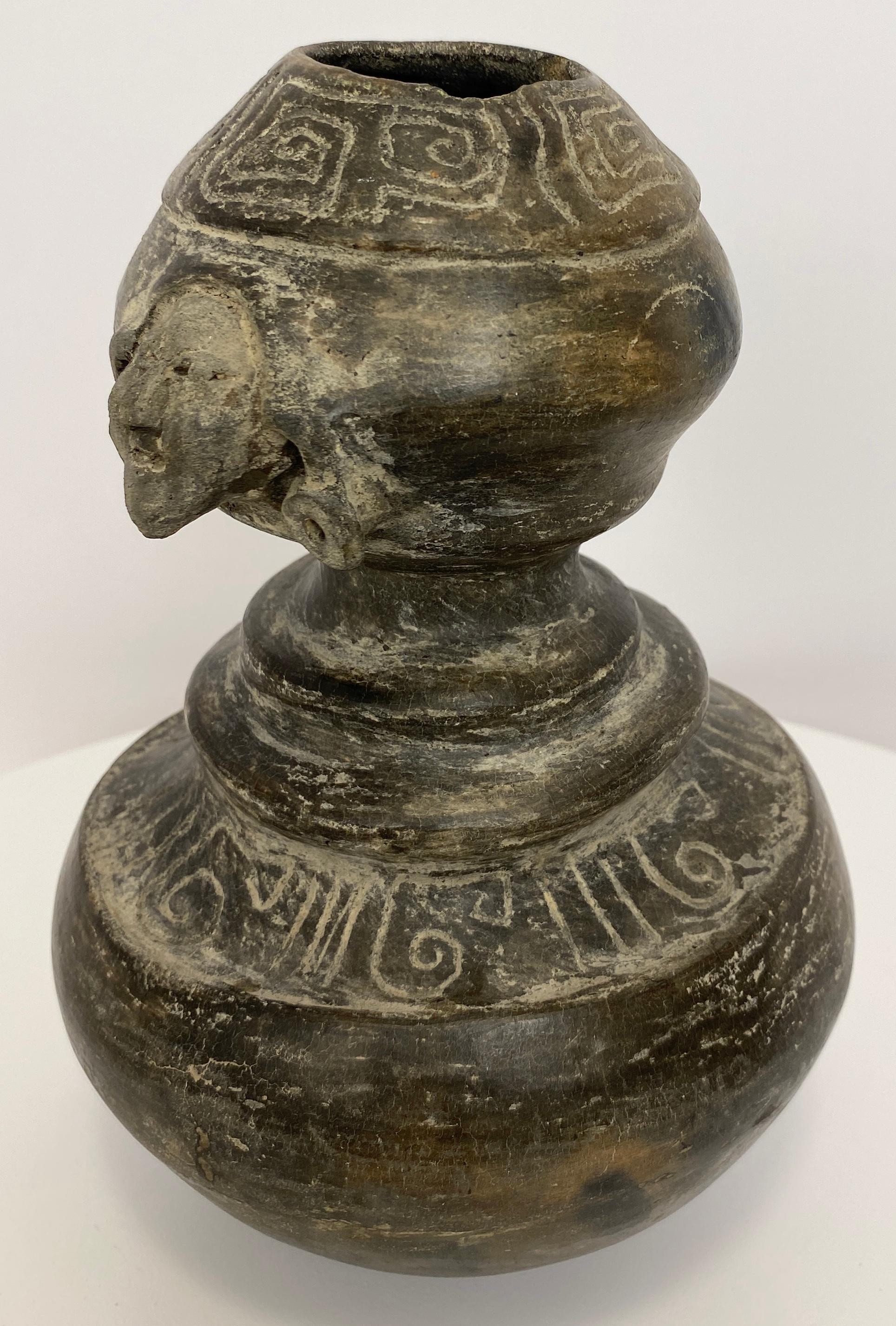 Pre-Columbian Style Mexican Statue In Good Condition For Sale In Miami, FL