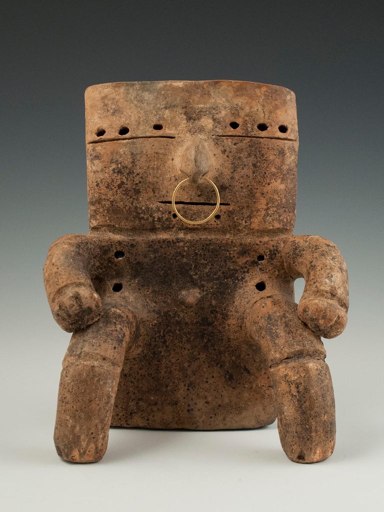 pre columbian terracotta figures