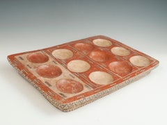 Pre-Columbian Terracotta Game Board or Tablet, Chachapoyas, Northern Peru
