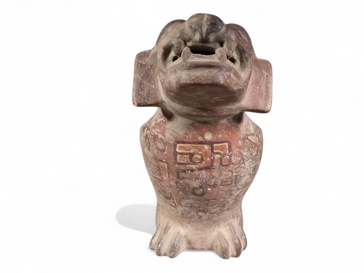 Tribal Vase en céramique zoomorphe Pre-Columbian en vente