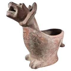 Pre-Columbian Zoomorphic Ceramic Vessel