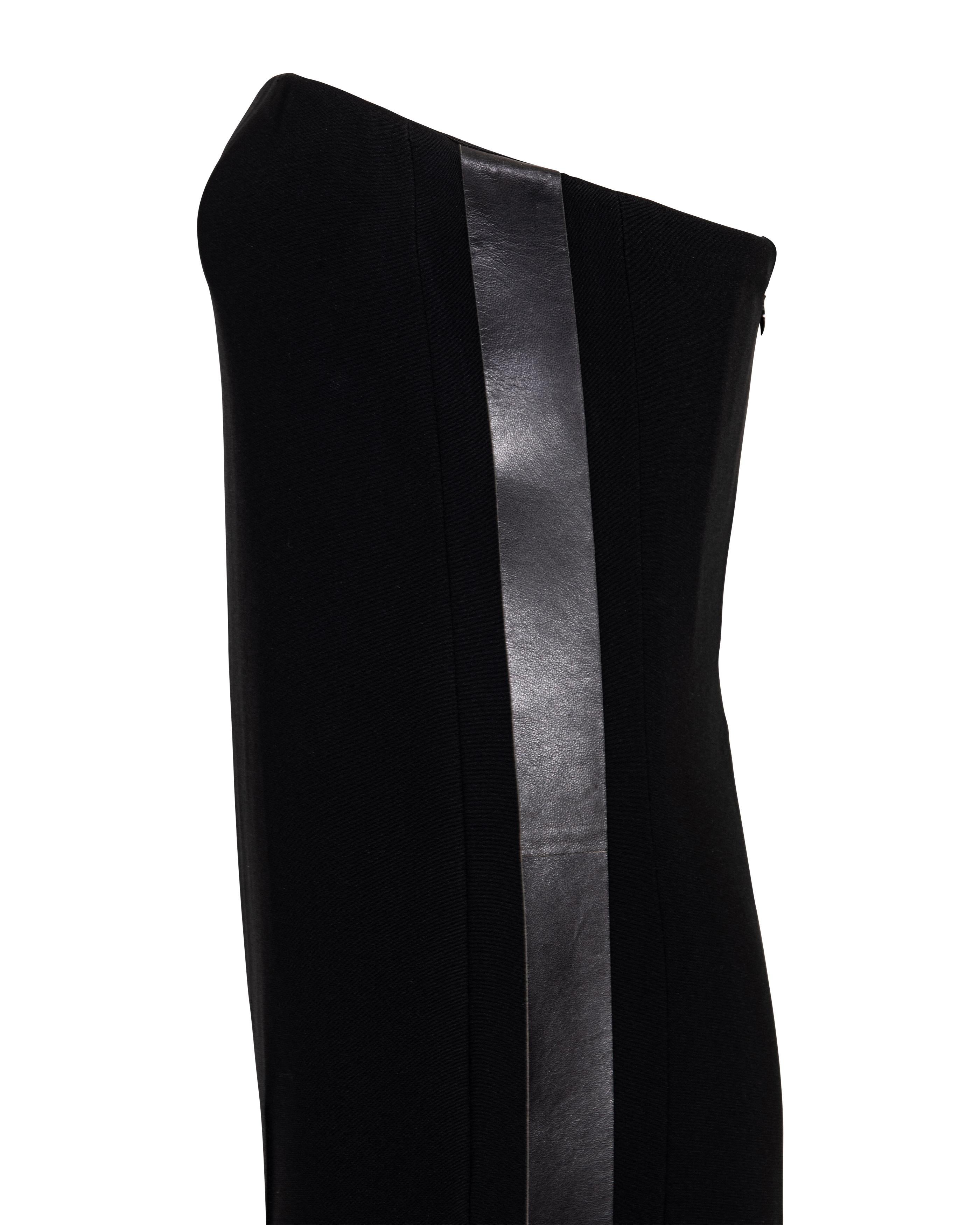 Pre-Fall 2011 Céline by Phoebe Philo Black Strapless Jumpsuit For Sale 1