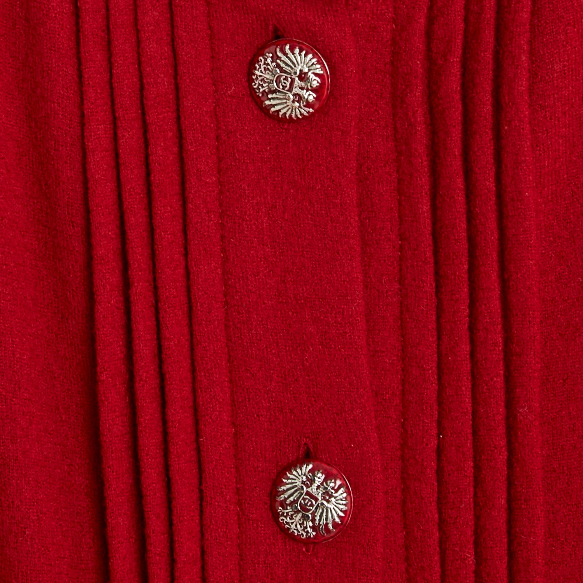 Pre Fall 2015 Chanel Salzburg FR36/40 Red jersey mini dress tunique 1