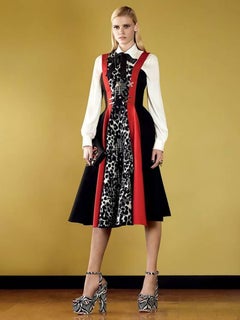 Pre/Fall 2015 NEW VERSACE COLOR-BLOCK DRESS 38 - 4