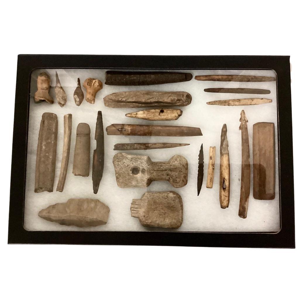 Artefacts de la culture Thulé pré- Inuit/ Eskimo en vente