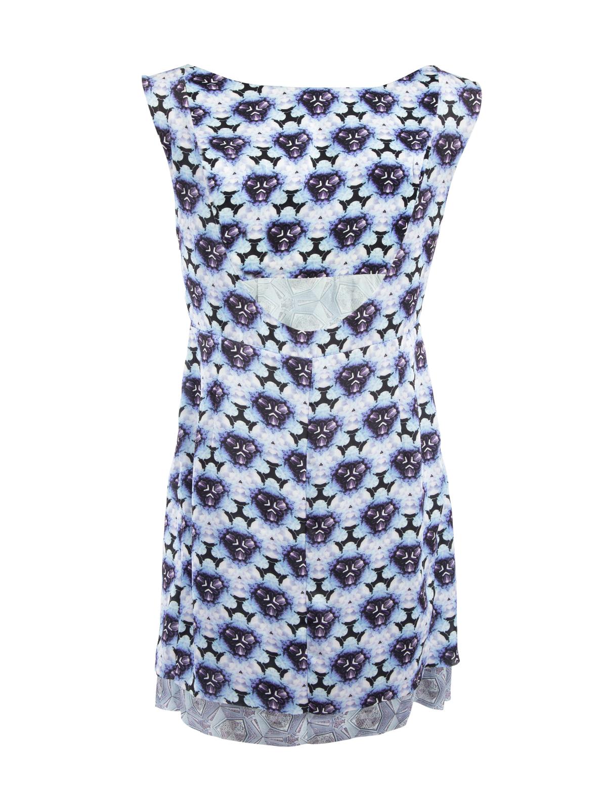 Purple Pre-Loved Acne Studios Women's Kaleidoscope Patterned Dress