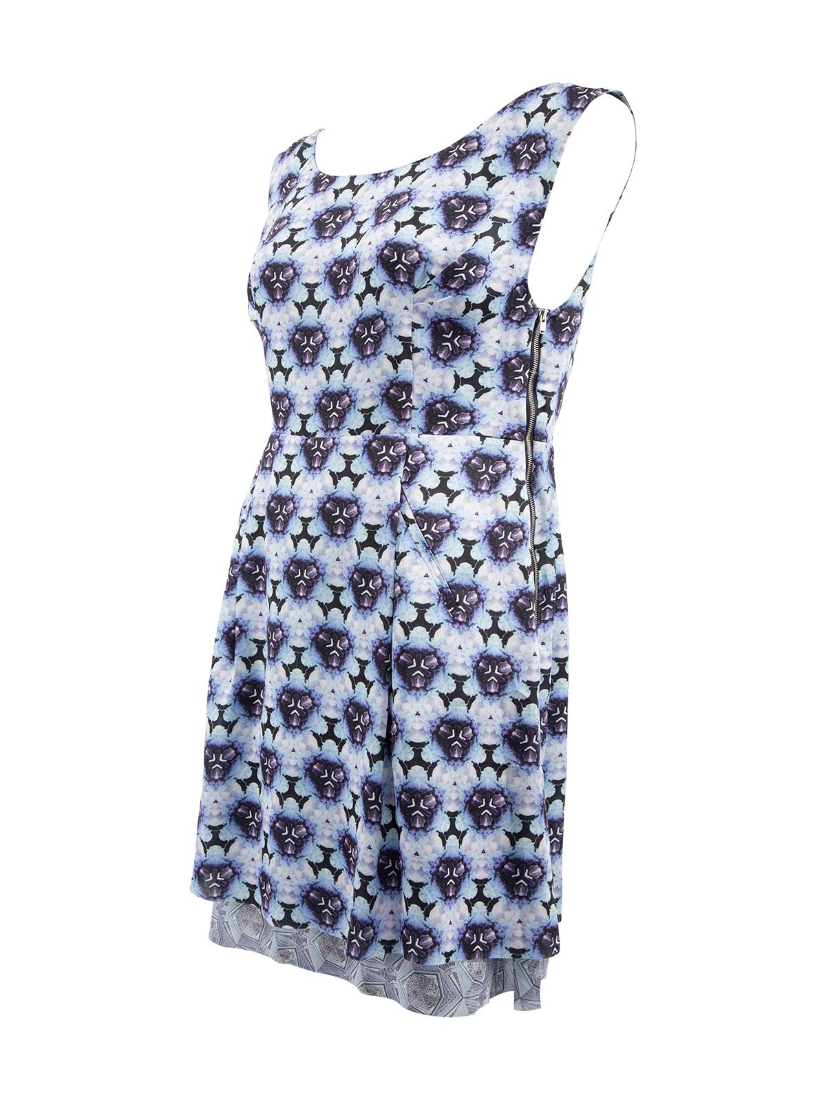 Pre-Loved Acne Studios Women's Kaleidoscope Patterned Dress In Excellent Condition In London, GB