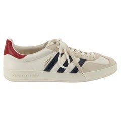 Pre-Loved Adidas x Gucci Women's White Gazelle Sneaker