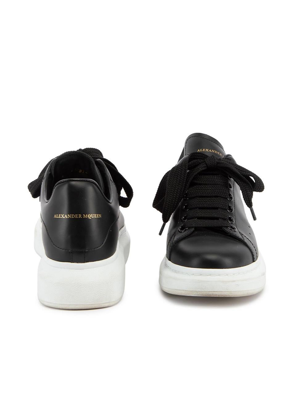 PreLoved Alexander McQueen Women's Black Larry Chunky Trainers For