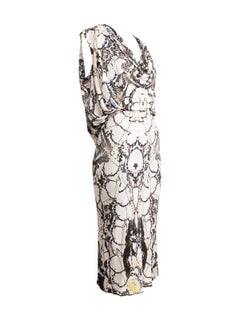 Pre-Loved Alexander McQueen Women's Patterned Sleeveless Dress