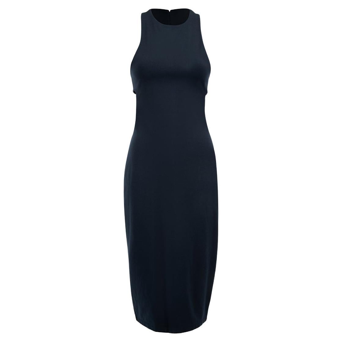 Balenciaga Light Blue and Black Geometric Dress at 1stDibs
