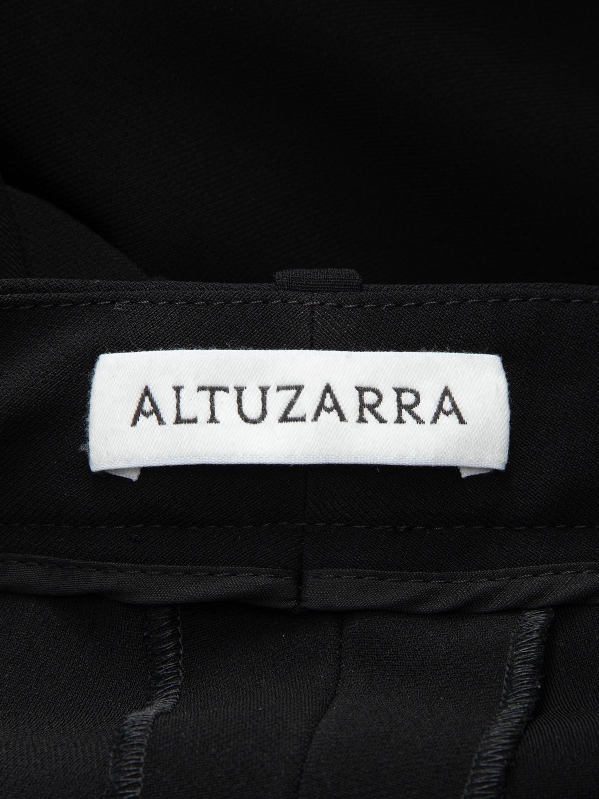 Pre-Loved Altuzarra Women's Straight Leg Trousers with Button Detail 2