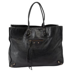 Pre-Loved Balenciaga Damen''s Schwarze klassische Sunday Tote Bag