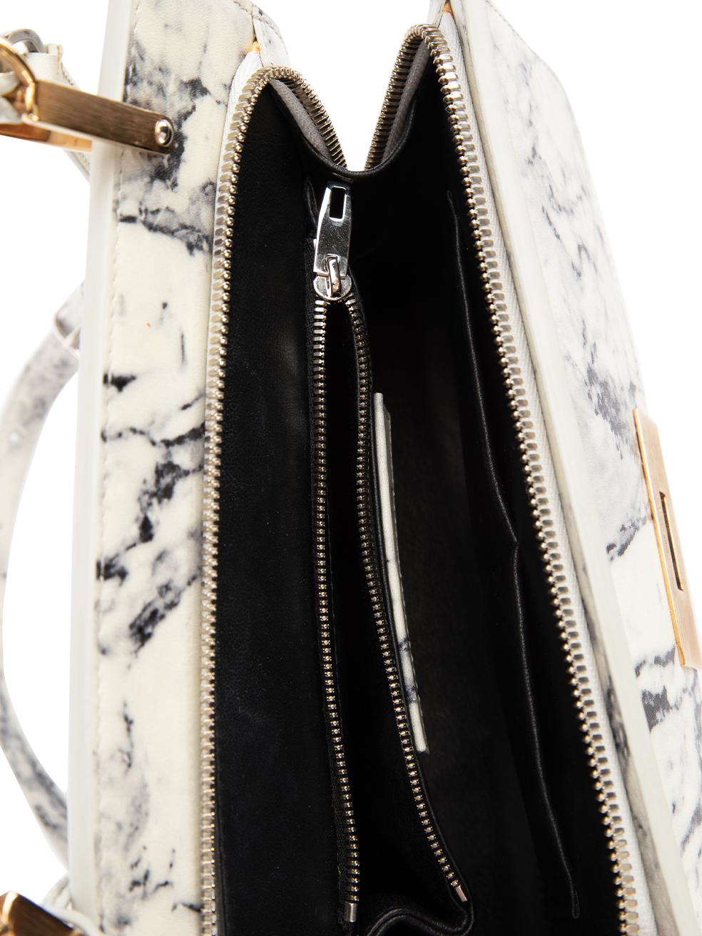 Pre-Loved Balenciaga Women's FW 2015 Marble Le Dix Cartable Top Handle Bag 1
