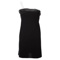 Pre-Loved Balenciaga Women's Spaggetti Strap Top Black Silk