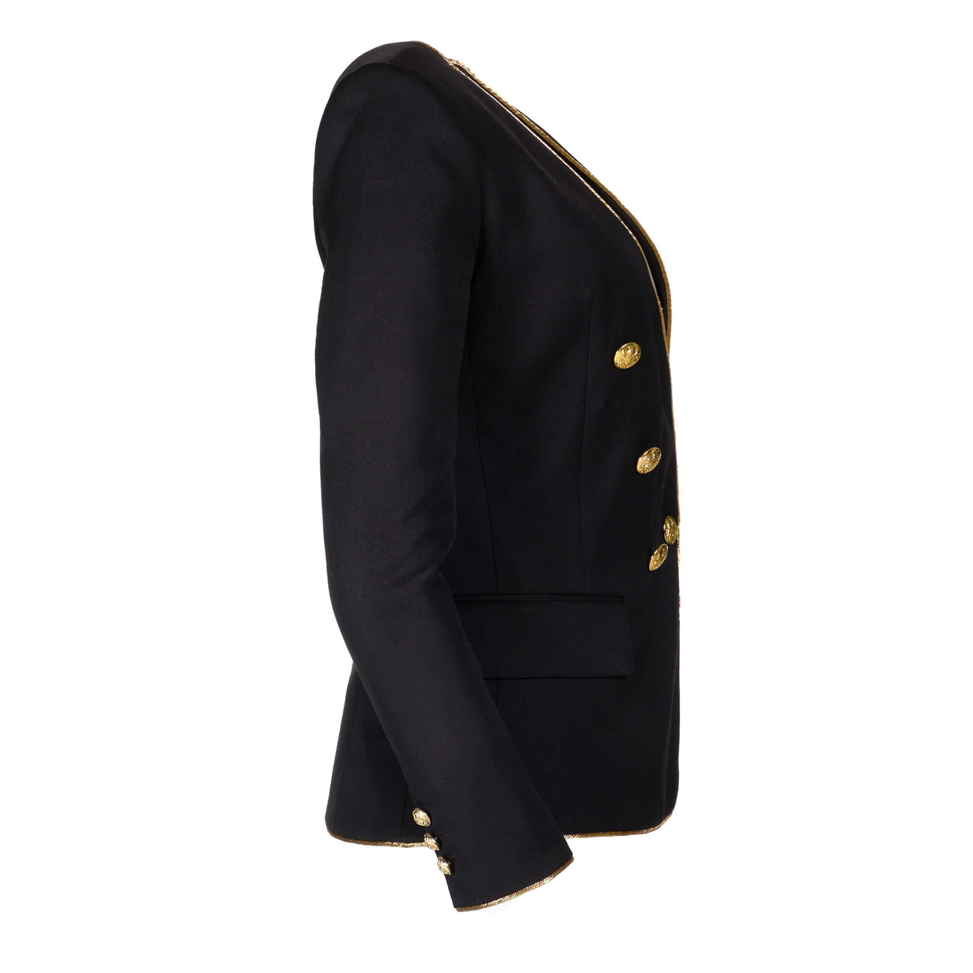 balmain womens blazer