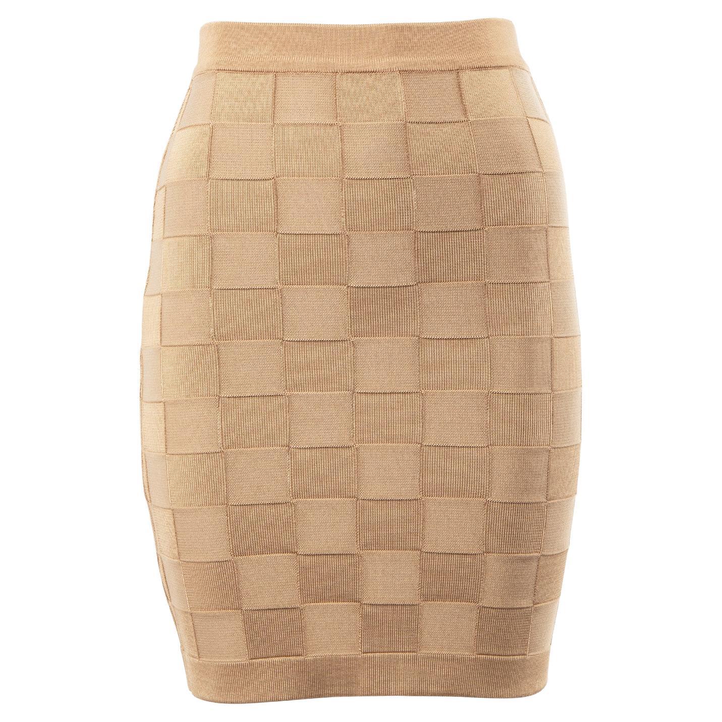 Unusual 50s Woven Straw and Raffia Embroidered Circle Skirt For Sale at