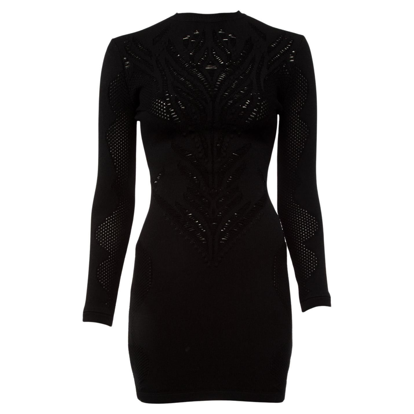 Balmain Cocktail Dress with Embellished Bodice For Sale at 1stDibs
