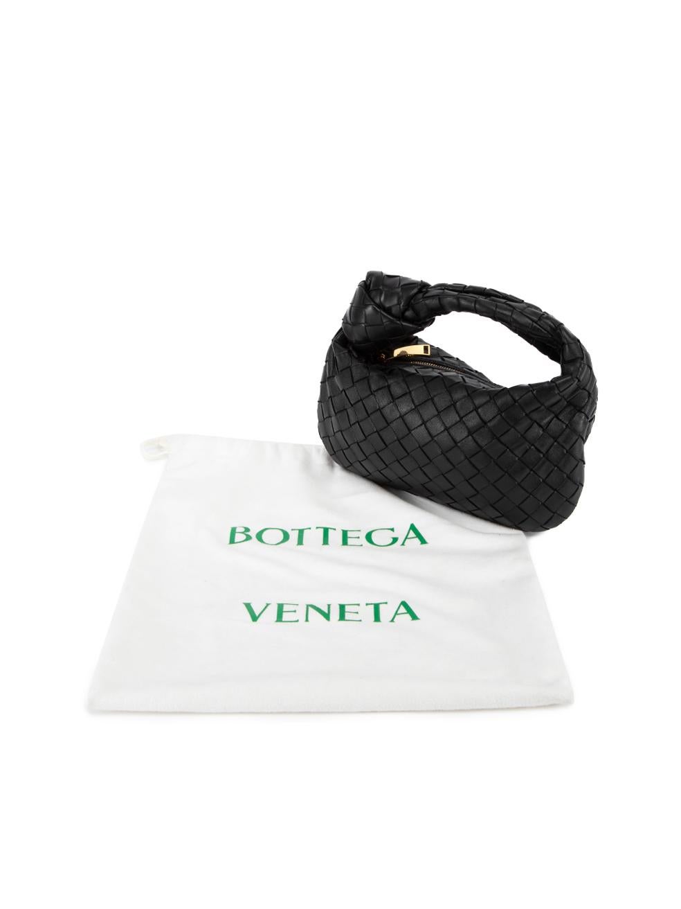 Pre-Loved Bottega Veneta Women's Black Leather Mini Jodie 2