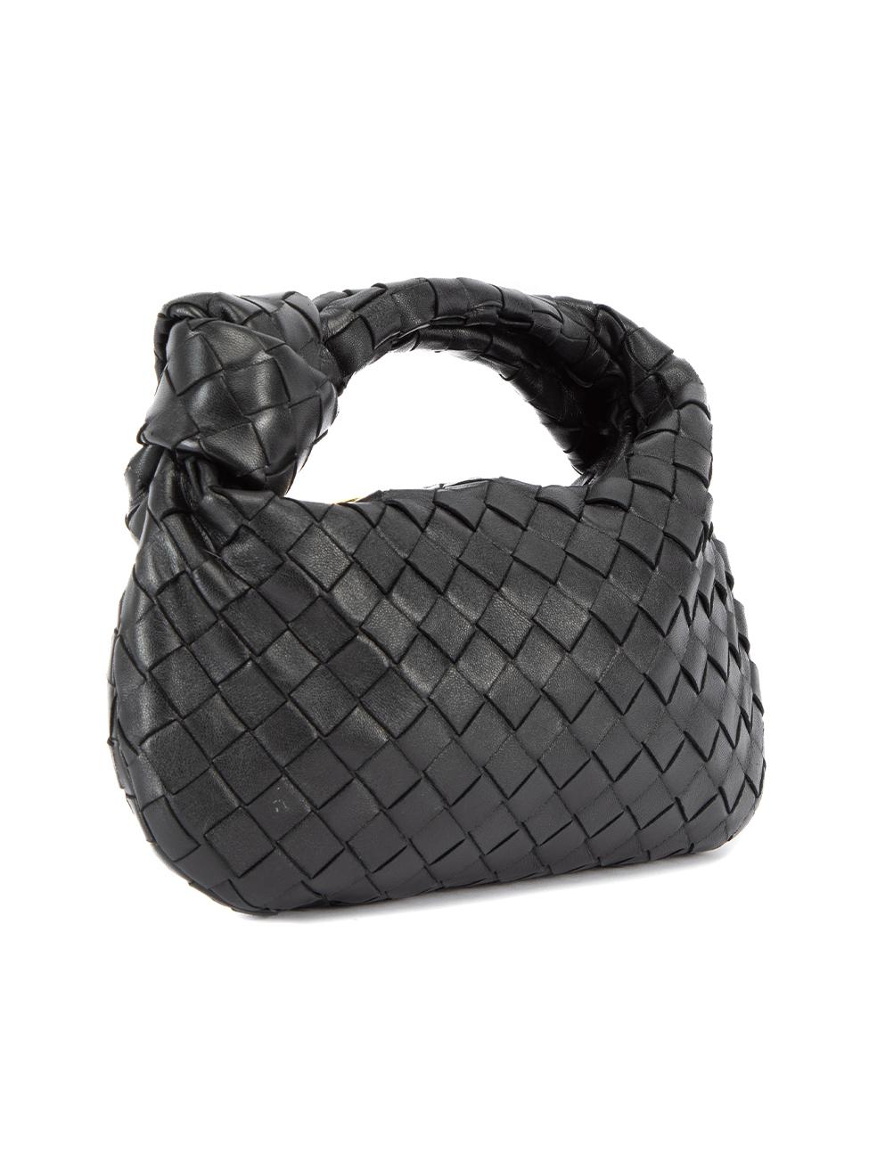 Pre-Loved Bottega Veneta Women's Black Leather Mini Jodie 3