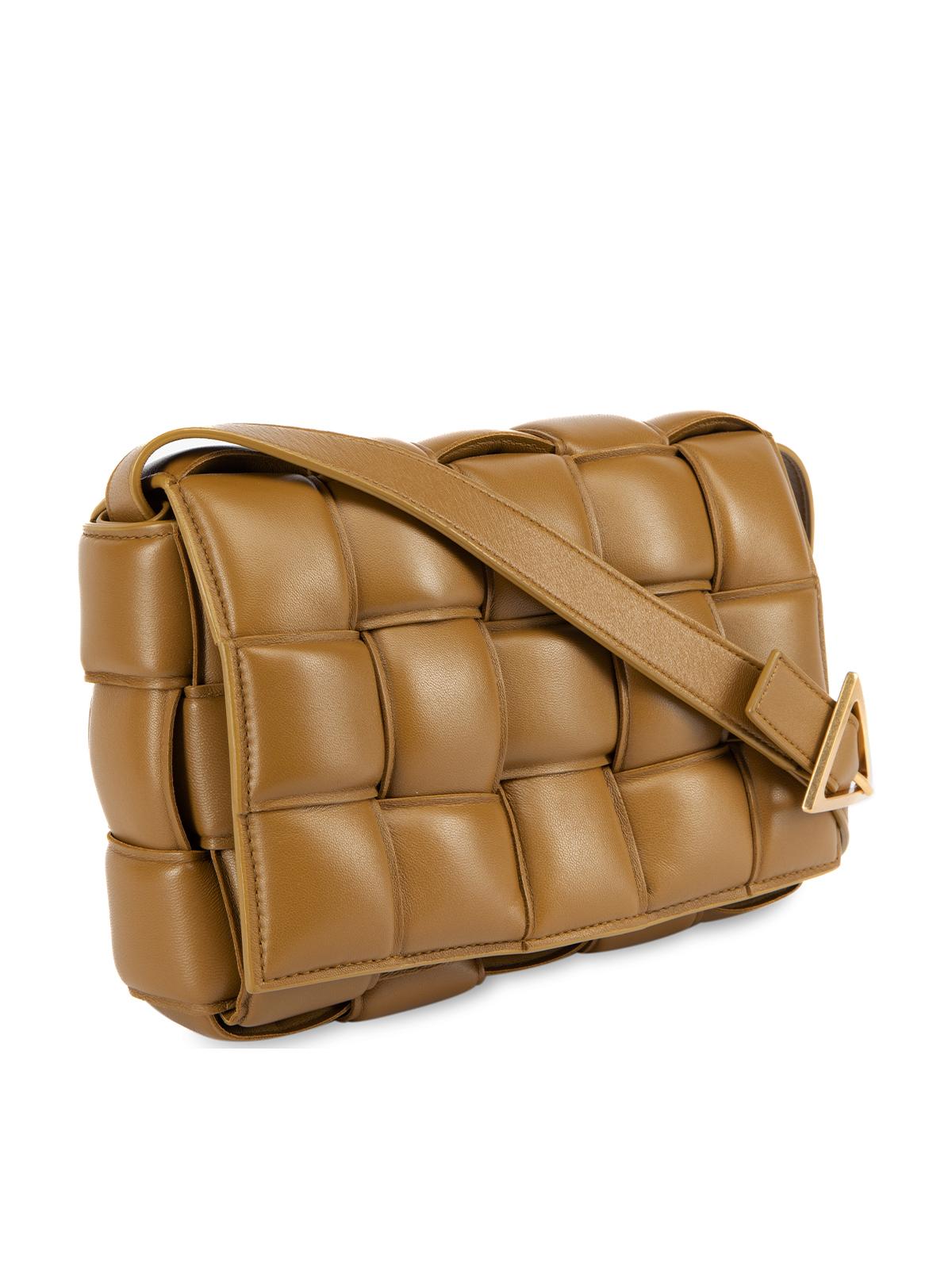 CONDITION is Very good. Minimal wear to bag is evident. Minimal wear to leather interior leather and the bag clasp where scuffs can be seen on this used Bottega Veneta designer resale item. This Item comes with the original dustbag. Details Brown