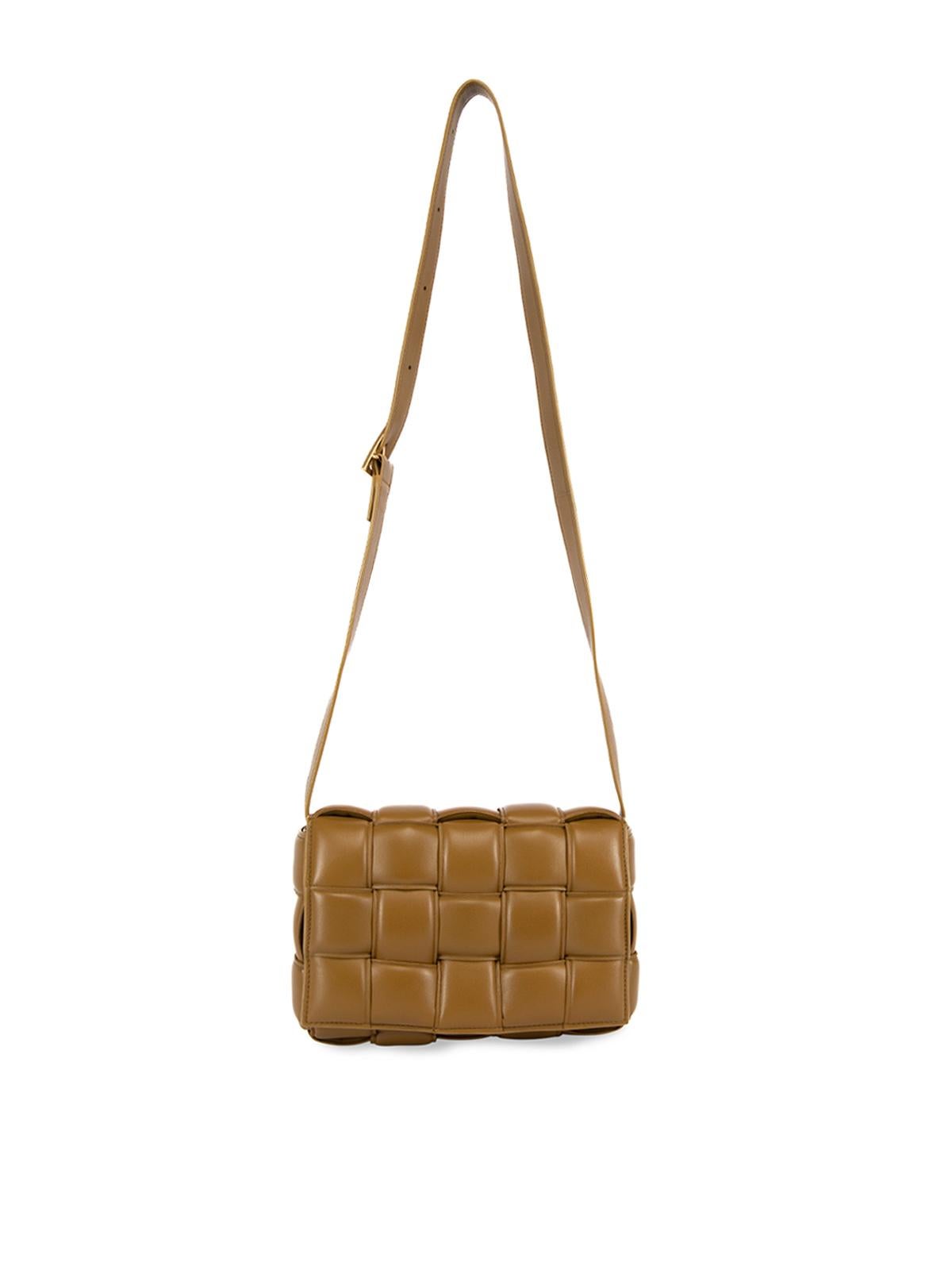 bottega veneta brown cassette bag