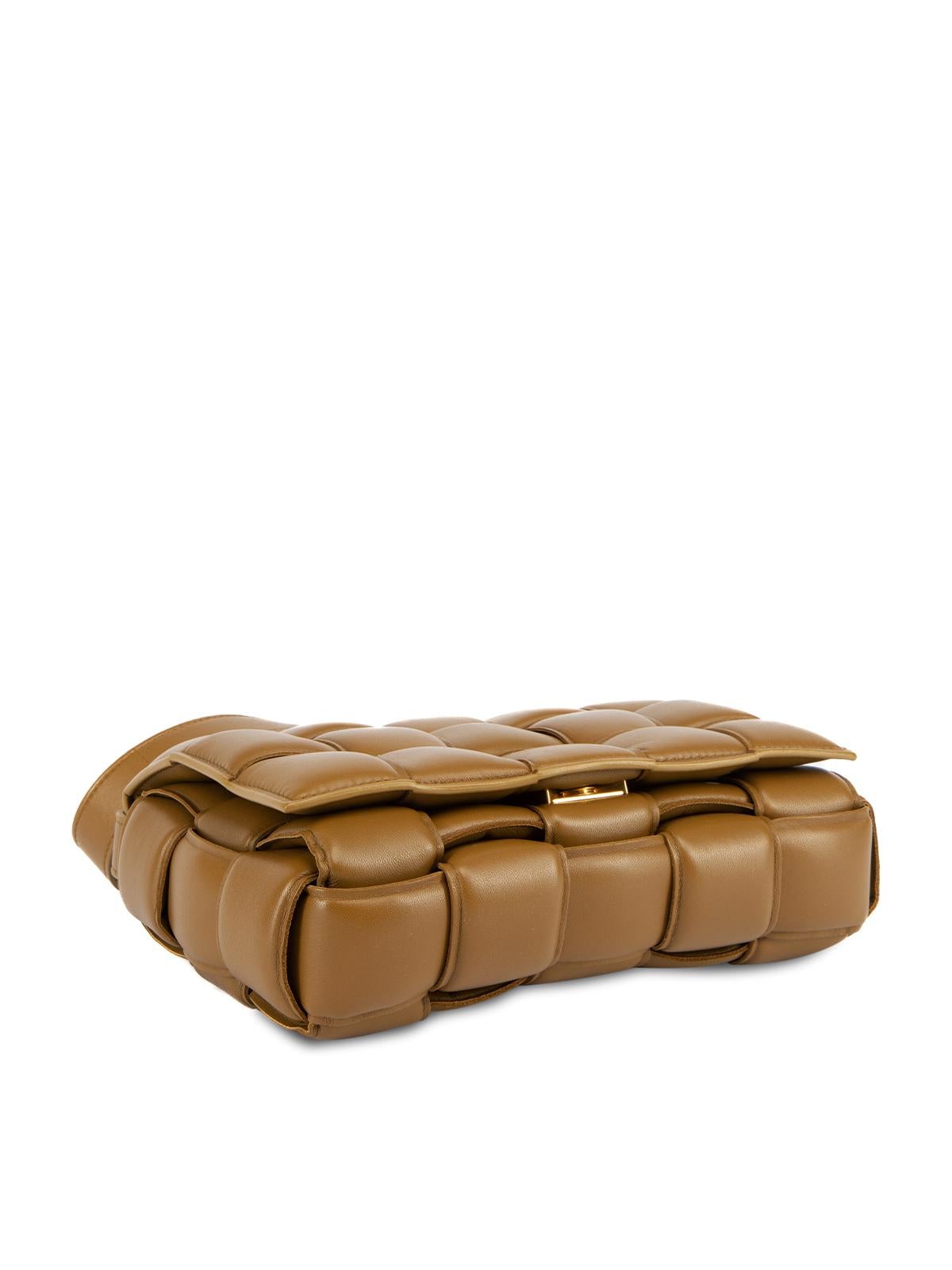 Pre-Loved Bottega Veneta Women's Brown Padded Cassette Bag 1