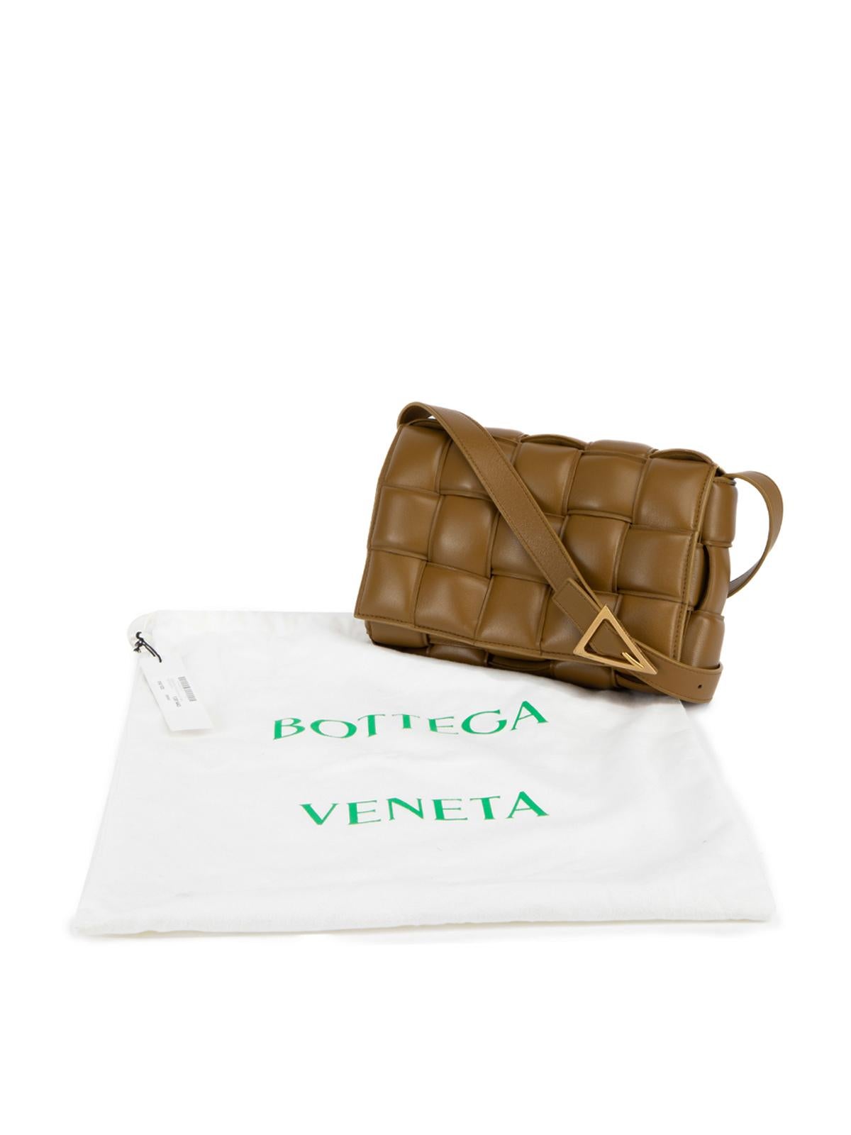 Pre-Loved Bottega Veneta Women's Brown Padded Cassette Bag 5