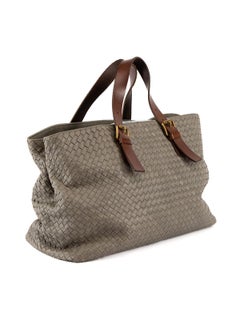 Pre-Loved Bottega Veneta Women's Large Intrecciato Tote Bag