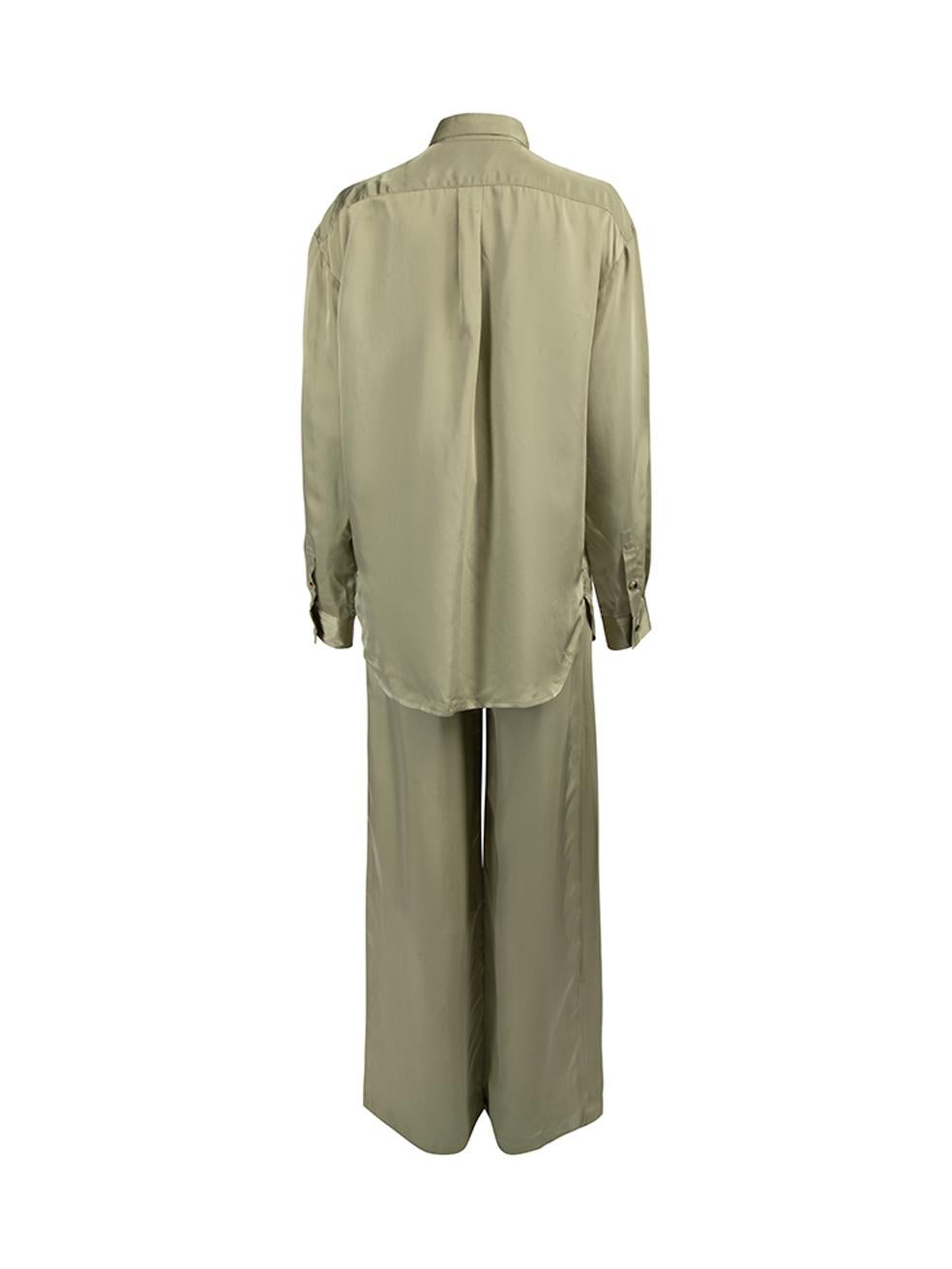 Pre-Loved Bottega Veneta Women's Pre Spring 2020/ Pre Fall 2019 Silk Shirt & Tro In Excellent Condition In London, GB