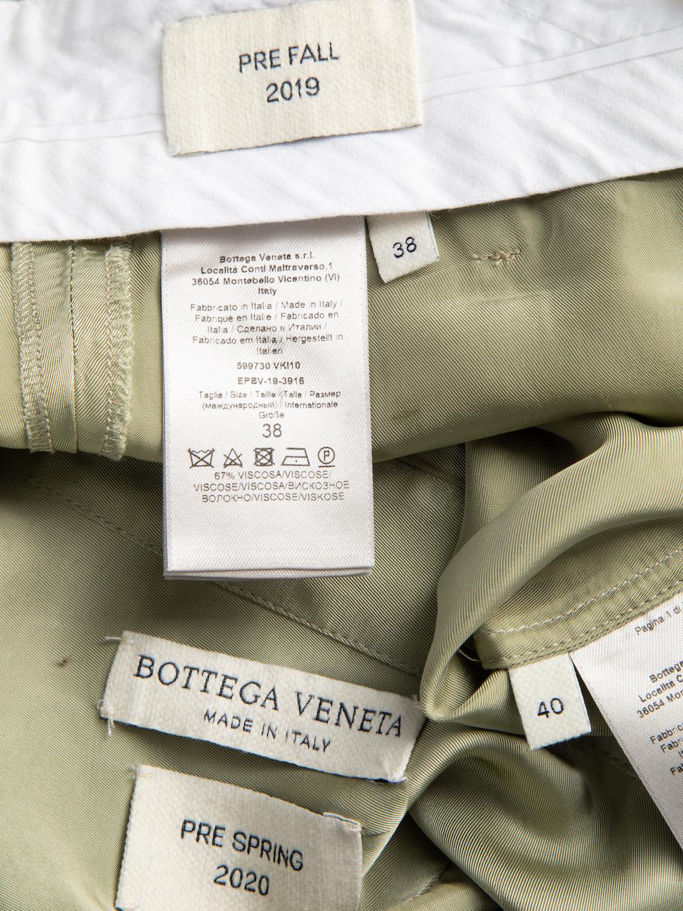 Pre-Loved Bottega Veneta Women's Pre Spring 2020/ Pre Fall 2019 Silk Shirt & Tro 2