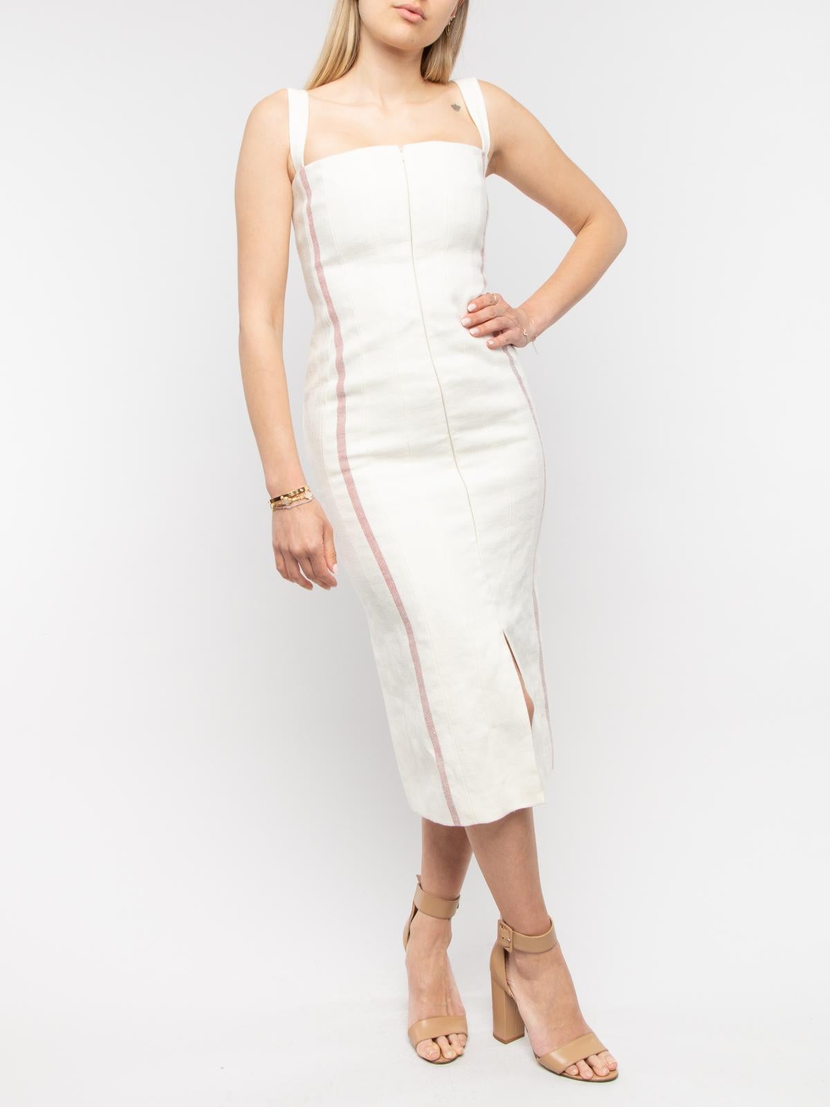 brock collection white dress