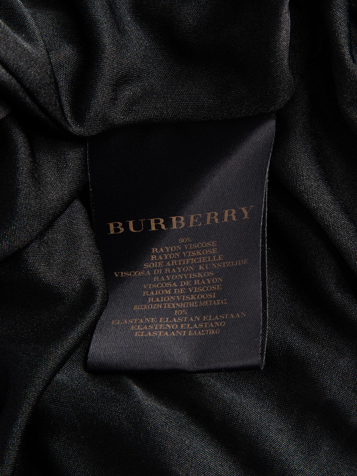 Pre-Loved Burberry Women''s Gemustertes Kleid mit Leopardenmuster im Angebot 2