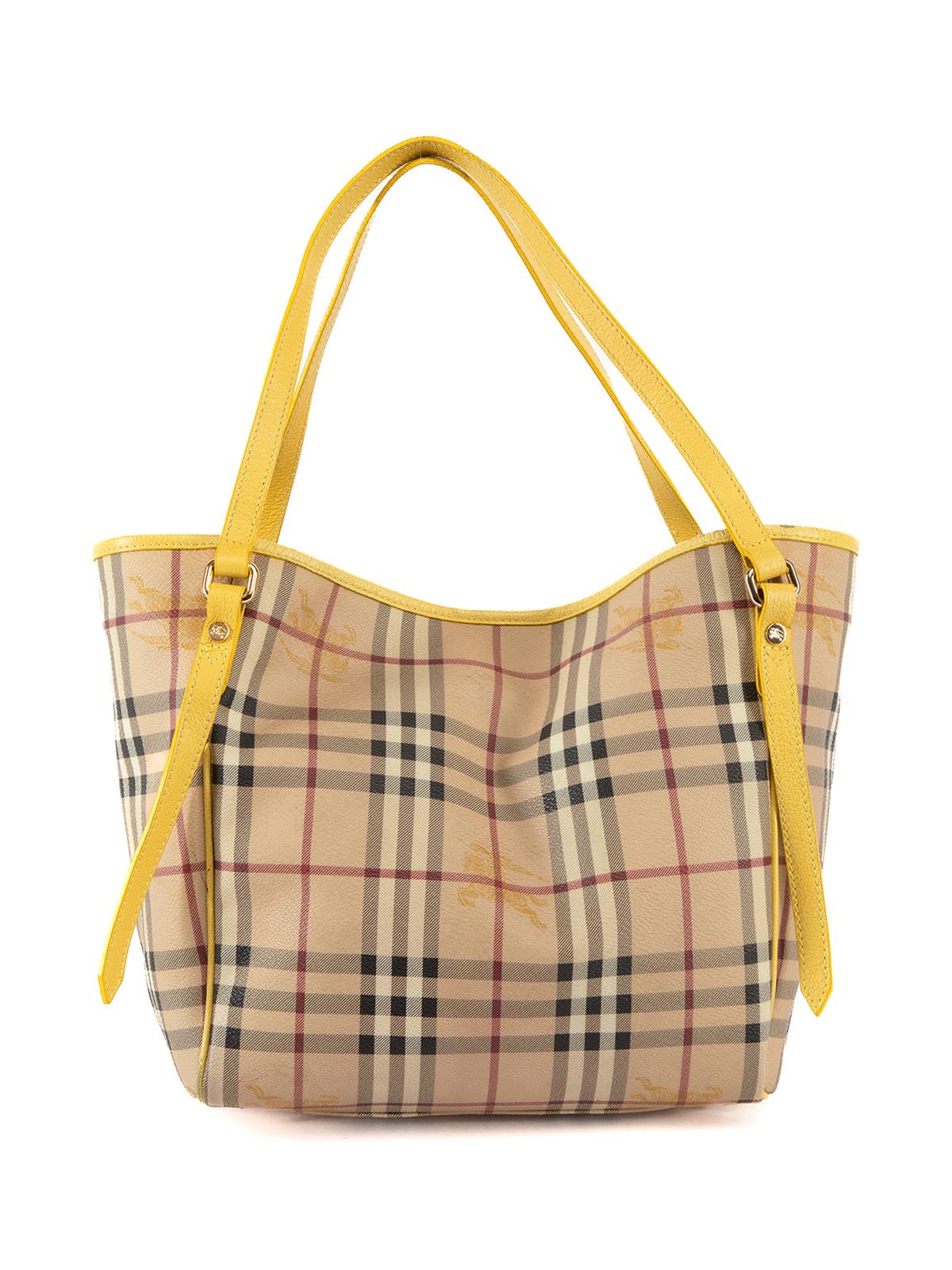 Pre-Loved Burberry Women's Monogram Shoulder Handbag In Excellent Condition In London, GB