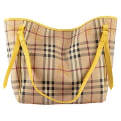 Pre-Loved Burberry Women's Monogram Shoulder Handbag