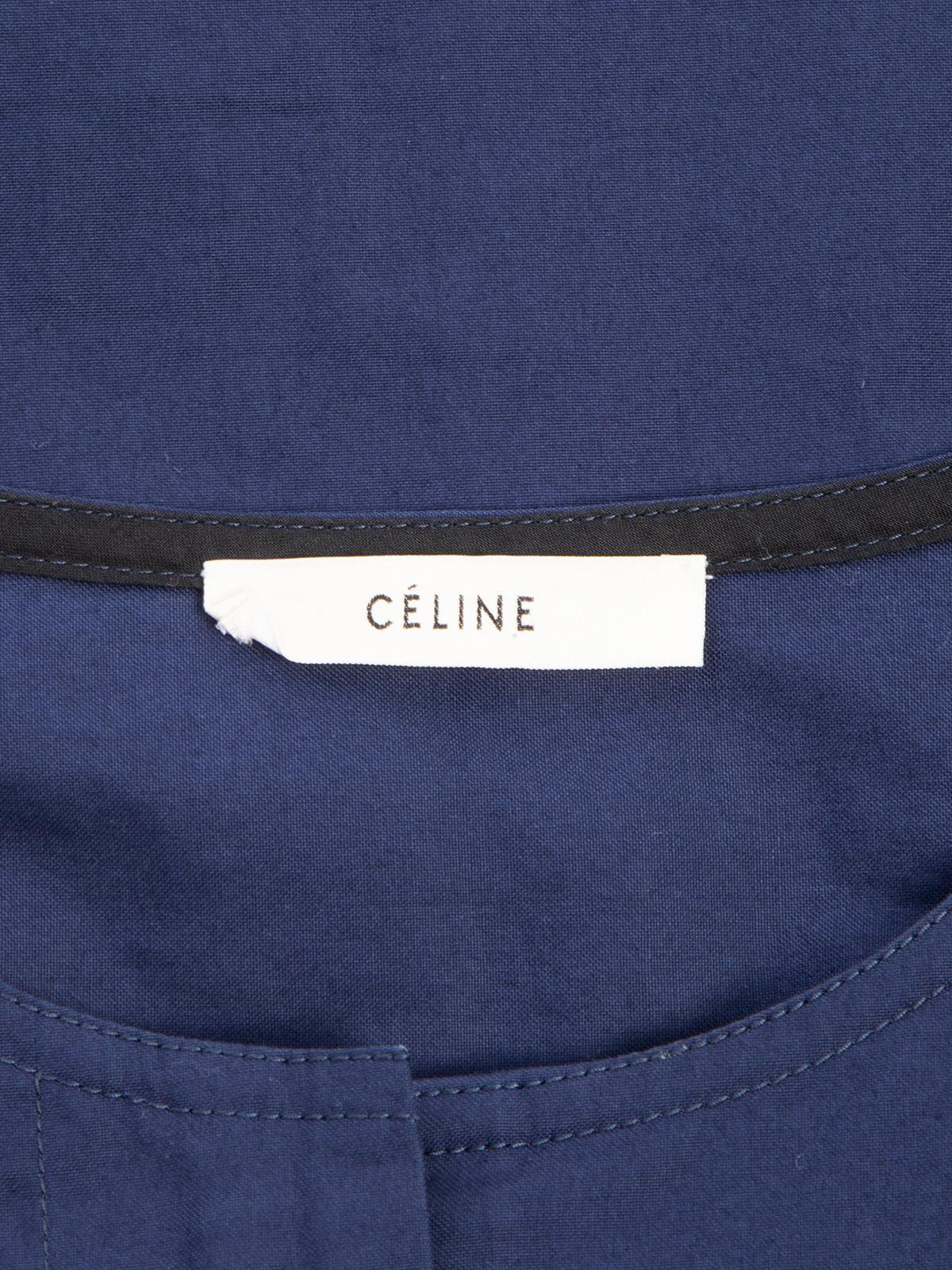 Pre-Loved Céline Women's Sleeveless Midi Dress with Zipper and Pockets 2