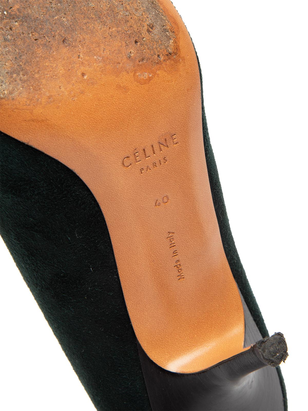 Pre-Loved Céline Women's V Neck Heels 2
