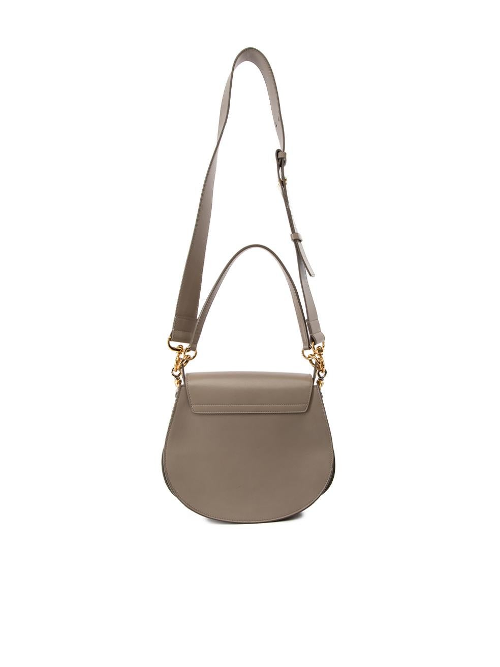 Pre-Loved Chloé Women's Beige Tess Crossbody Bag In Excellent Condition In London, GB