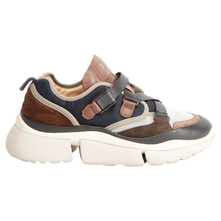 Pre-Loved Chloé Women's Sonnie Sneakers For Sale at 1stDibs