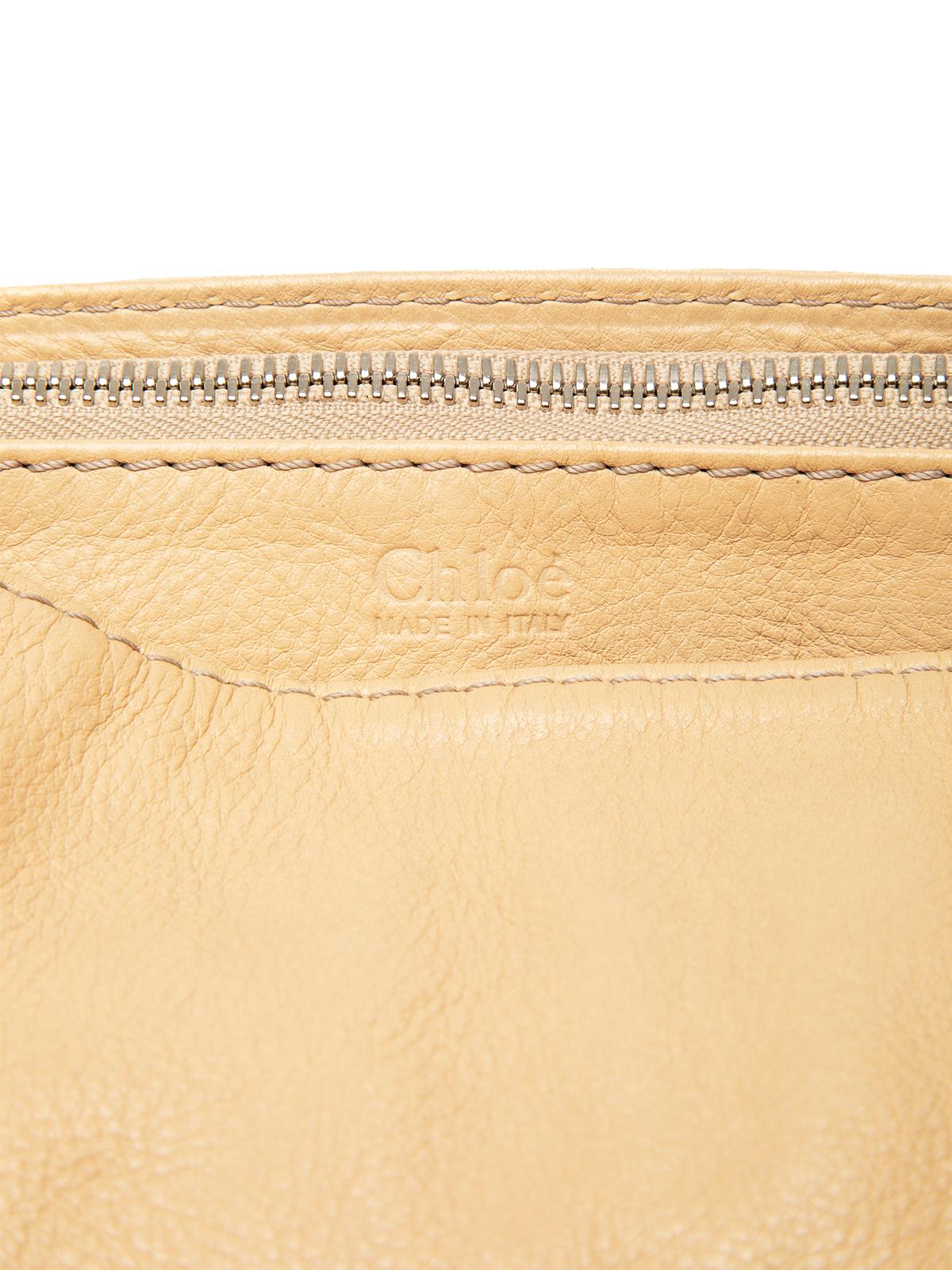 Pre-Loved Chloé Women's Vintage Leather Shoulder Bag 3