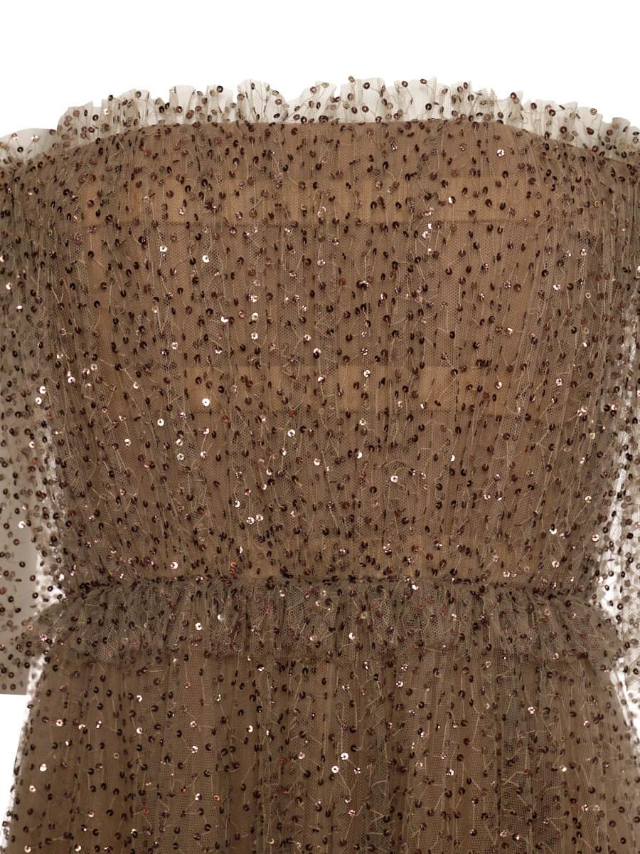 dior sequin dress