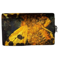 Pre-Loved Christian Dior Damen Samt Schmetterling Clutch Bag Limited Edition
