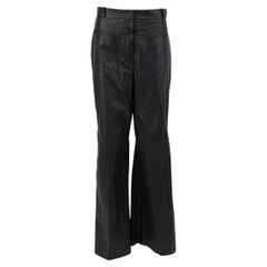 Pre-Loved Christopher Kane Women's Black Trousers with Diamant�é Detail