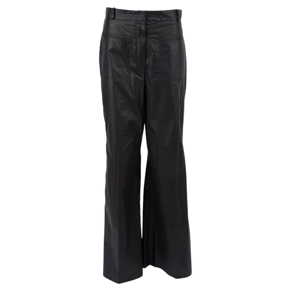 Pre-Loved Christopher Kane Women's Black Trousers with Diamanté Detail For Sale